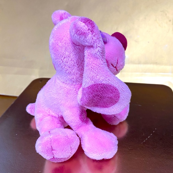 Ty BEANIE BABIES BLUES CLUES MAGENTA THE DOG (NICK JR.) WITH ORIGINAL TUSH TAG - Picture 7 of 10